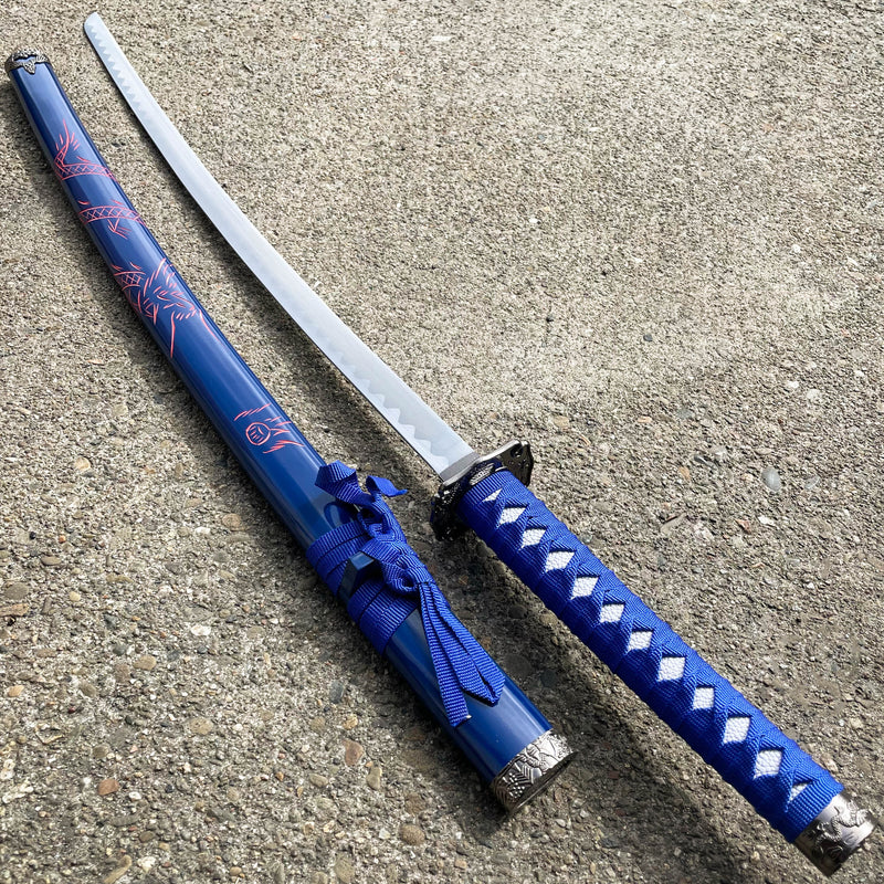 Real Japanese Samurai Sword KATANA High Carbon Steel Ninja Blade