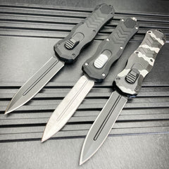 RENEGADE ARMED FORCE AUTOMATIC OTF KNIFE AND SHEATH (CHOOSE AN OPTION)