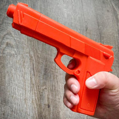 Practice Training Pistol Gun Polypropylene Rubber Dummy Glock Self Defense Orange - BLADE ADDICT