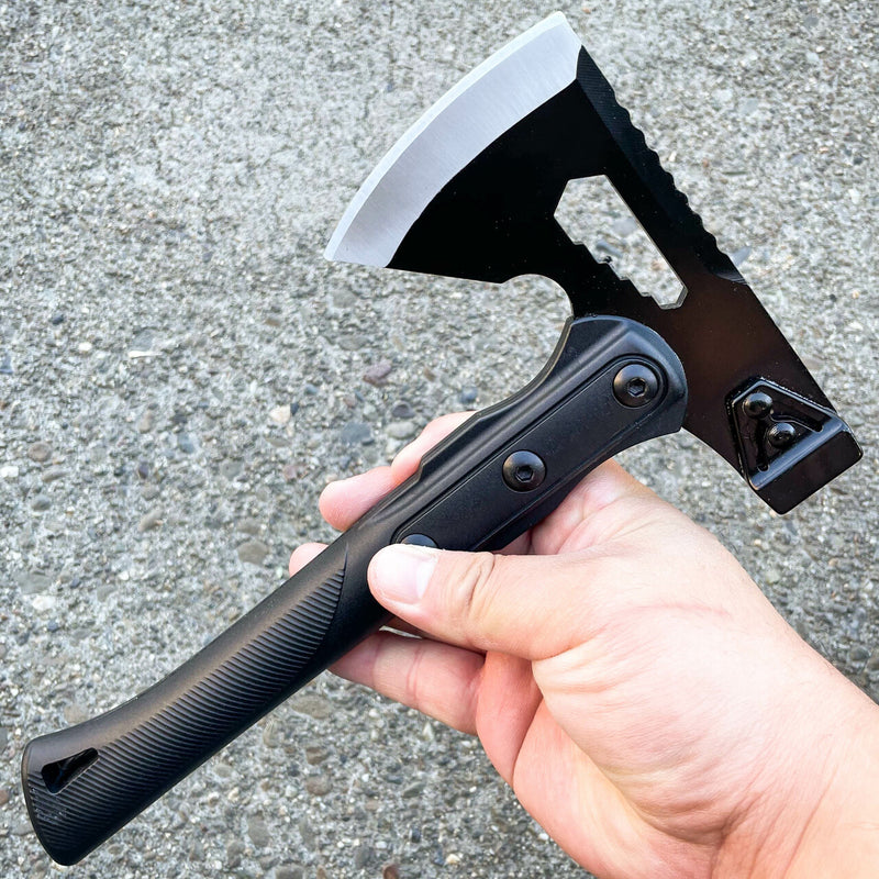 10.75" Survival Axe Hatchet - BLADE ADDICT