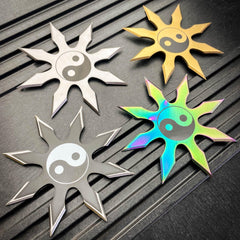 Razor Skull Ninja Stars - Punisher Skull Steel Shuriken - 3 Point