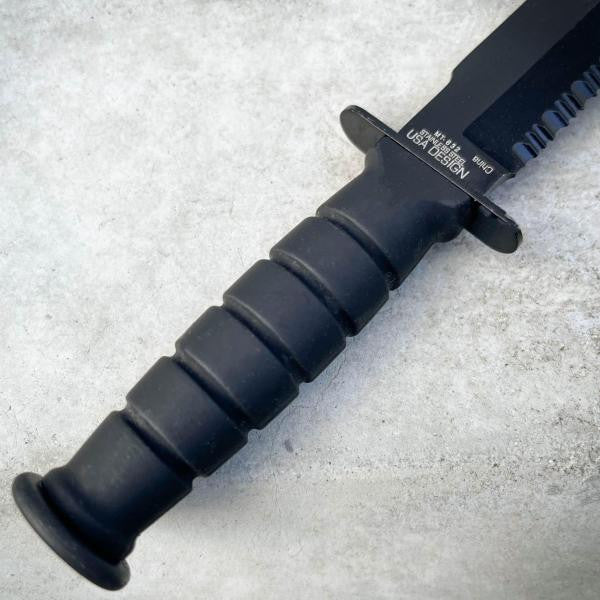 6" M-TECH USA Military Kabai Tactical Fixed Blade Combat Neck Knife w/ Sheath - BLADE ADDICT