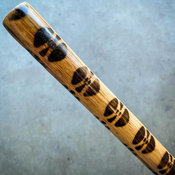 Escrima Sticks (Pair) 26" Multi Node Rattan Kali Arnis Burnt Skin Martial Arts - BLADE ADDICT