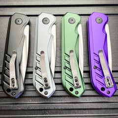 Clip Point Military Switch Blade Pocket Knife - BLADE ADDICT