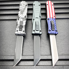 New Micro Firecracker Wasp Tanto Blade OTF Knife - BLADE ADDICT