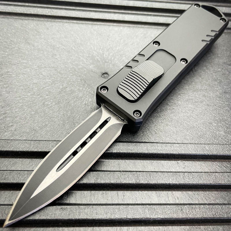 Exocel Dagger OTF Automatic Knife Black - BLADE ADDICT
