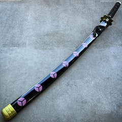 One Piece Shusui Katana Replica With Black Scabbard - BLADE ADDICT