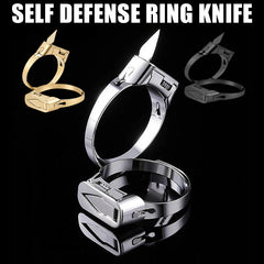 Metal Self Defense Ring Knife - BLADE ADDICT