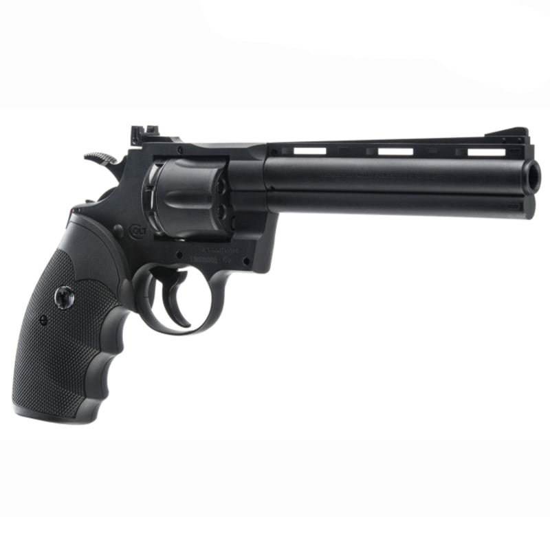 COLT PYTHON 6 INCH BARREL .177 POLYMER BB REVOLVER - BLADE ADDICT