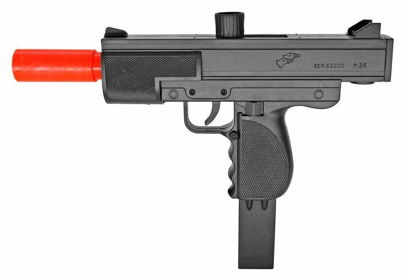 M36 UZI Spring Airsoft Pistol BB Hand Gun - BLADE ADDICT
