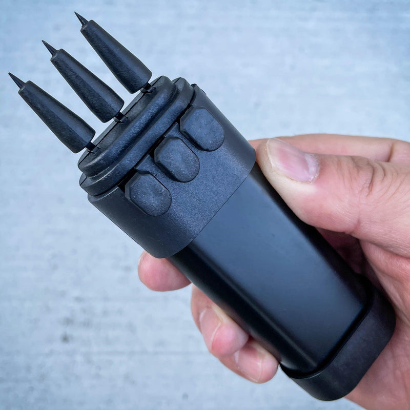 Stinger Dart Gun Launcher - 3PC Shooter (Must be 18+) Black - BLADE ADDICT
