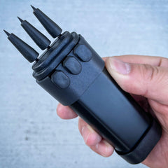 Stinger Dart Gun Launcher - 3PC Shooter (Must be 18+) Black - BLADE ADDICT