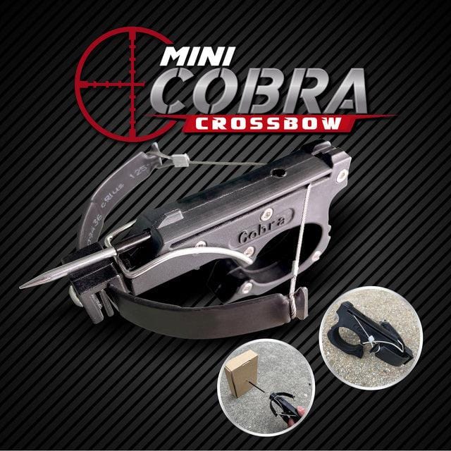 *NEW* Cobra Powerful Folding Mini Crossbow - BLADE ADDICT