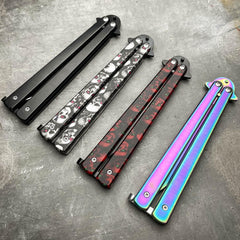 IKONIC Tactical Balisong Butterfly Knife NEW - BLADE ADDICT