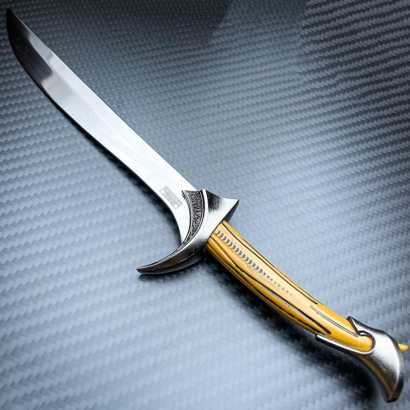11.5" Lord Of The Rings LOTR Medieval Fantasy Dagger Legolas Knife Blade - BLADE ADDICT