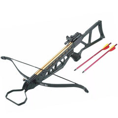 BLACK PISTOL CROSSBOW NEW 120 LB ARCHERY HUNTING Gun W/ ARROWS BOLTS XBOW - BLADE ADDICT