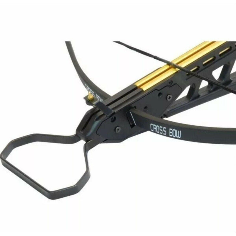 BLACK PISTOL CROSSBOW NEW 120 LB ARCHERY HUNTING Gun W/ ARROWS BOLTS XBOW - BLADE ADDICT