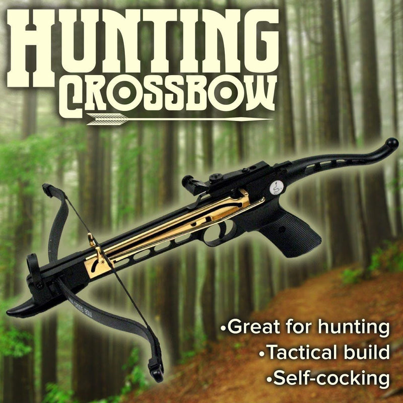 Cobra System Quality Self Cocking Pistol Tactical Crossbow, 80-Pound - BLADE ADDICT