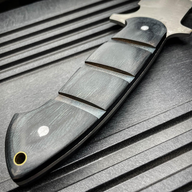 15" HEAVY DUTY FULL TANG TACTICAL HUNTING KNIFE Rambo Machete Survival Combat - BLADE ADDICT