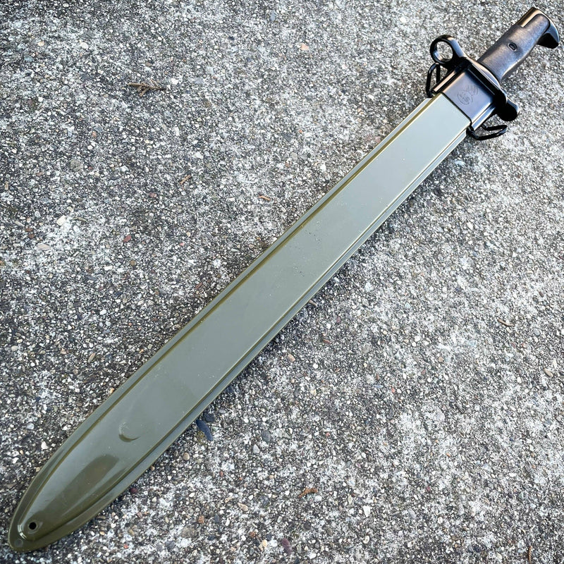 21" M1 US RIFLE Bayonet Military Tactical Combat Hunting Knife Survival Rambo - BLADE ADDICT