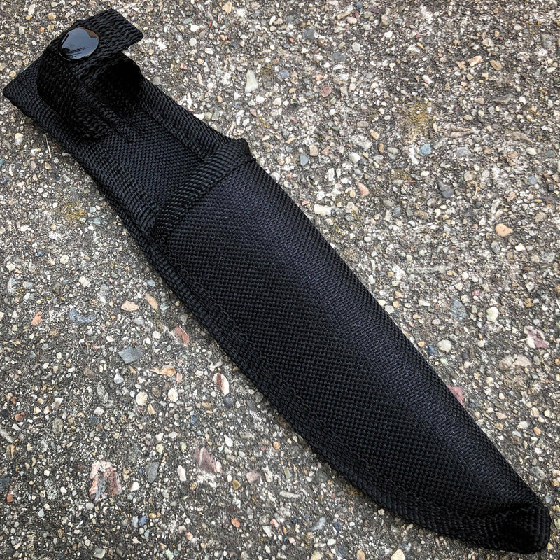 8.5" Tactical Camping Outdoor Fixed Blade Hunting Fishing Knife w Survival Kit - BLADE ADDICT