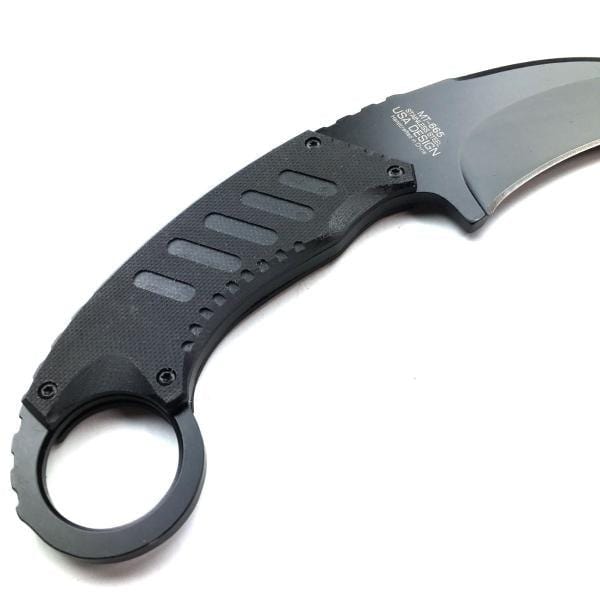 8" TACTICAL COMBAT Karambit Claw FIXED BLADE KNIFE Army Hawkbill - BLADE ADDICT