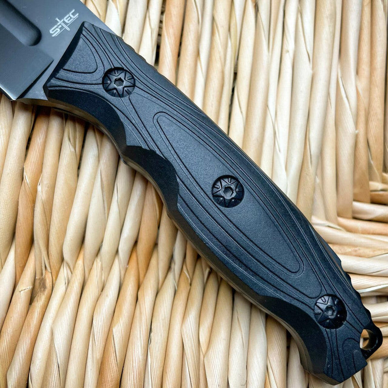 9" Military Camping Survival Hunting Fixed Blade Rambo Combat Knife w/ Sheath - BLADE ADDICT