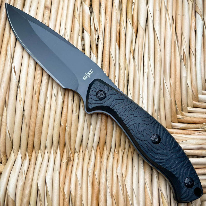9" Military Camping Survival Hunting Fixed Blade Rambo Combat Knife w/ Sheath - BLADE ADDICT