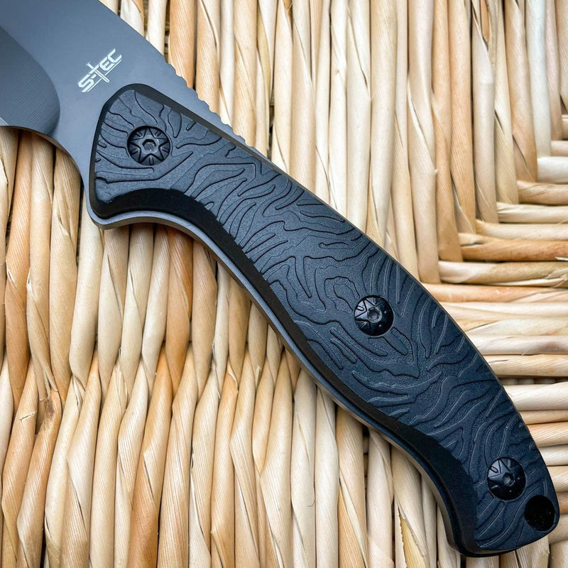 9" Military Camping Survival Hunting Fixed Blade Rambo Combat Knife w/ Sheath - BLADE ADDICT