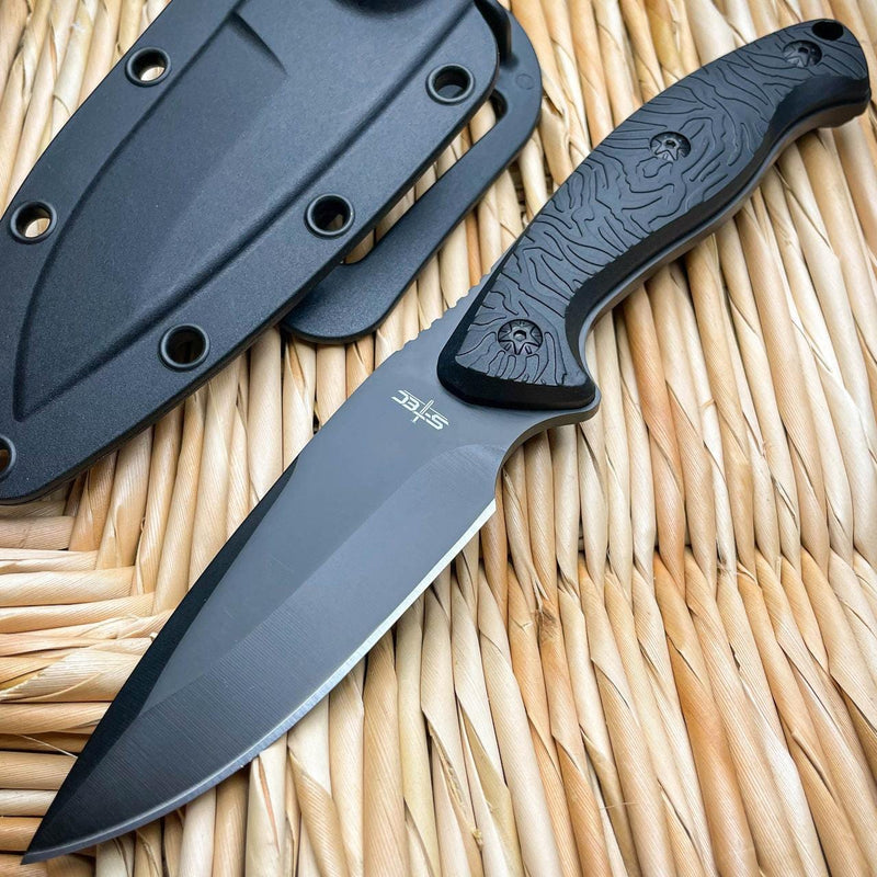 9" Military Camping Survival Hunting Fixed Blade Rambo Combat Knife w/ Sheath B - BLADE ADDICT