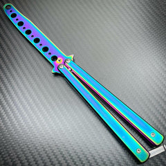 Balisong Buttery Knife Trainer Dull Blade - BLADE ADDICT