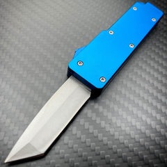 Mini Tanto OTF Blue - BLADE ADDICT