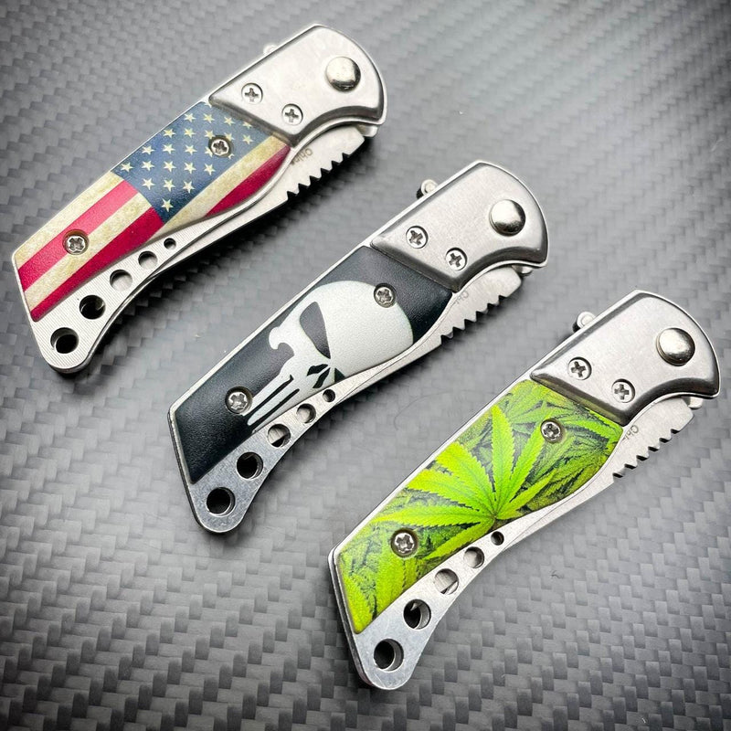 Everyday Carry Mini Covert Auto Pocket Knife - BLADE ADDICT