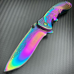 Femme Fatale Ladies Rainbow Knife - BLADE ADDICT