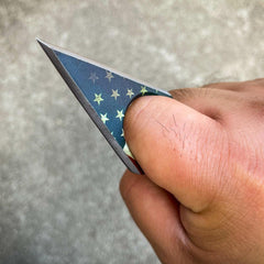 MTECH USA American Flag Neck Knife - BLADE ADDICT