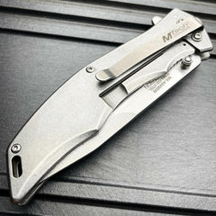 MTECH USA American Flag We The People Spring Assisted Folding Open Pocket Knife - BLADE ADDICT