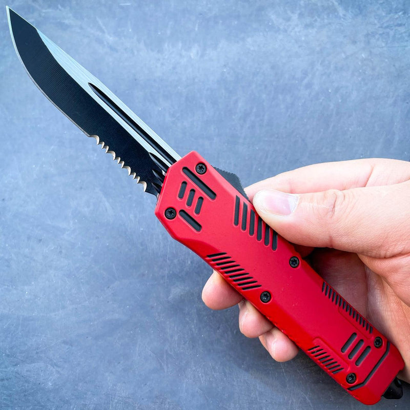 Lurker OTF Series Red - BLADE ADDICT