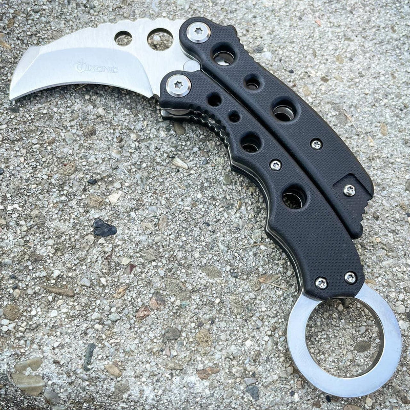 The Predator Karambit Balisong Butterfly Knife - BLADE ADDICT