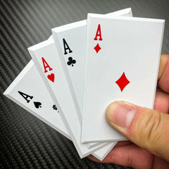 4PC Aces Throwing Cards - BLADE ADDICT