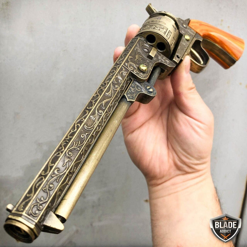 Outlaw Revolver Replica w Stand - BLADE ADDICT