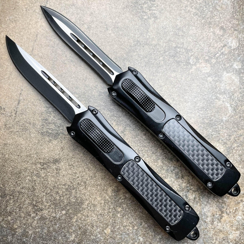 7" Torpedo Carbon Fiber OTF - BLADE ADDICT