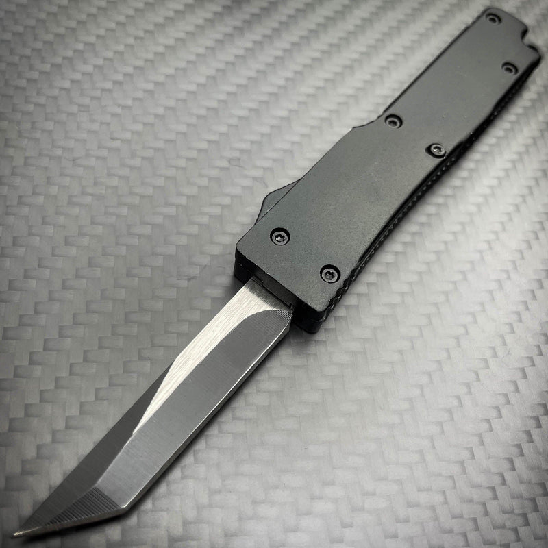 Wasp Mini OTF Tanto Blade Black - BLADE ADDICT