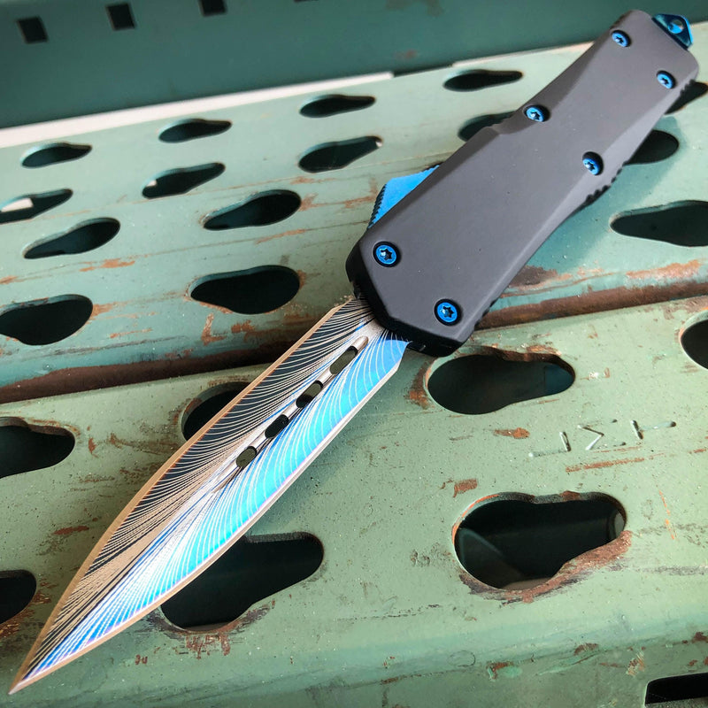 Tactical Condor OTF Blue - BLADE ADDICT