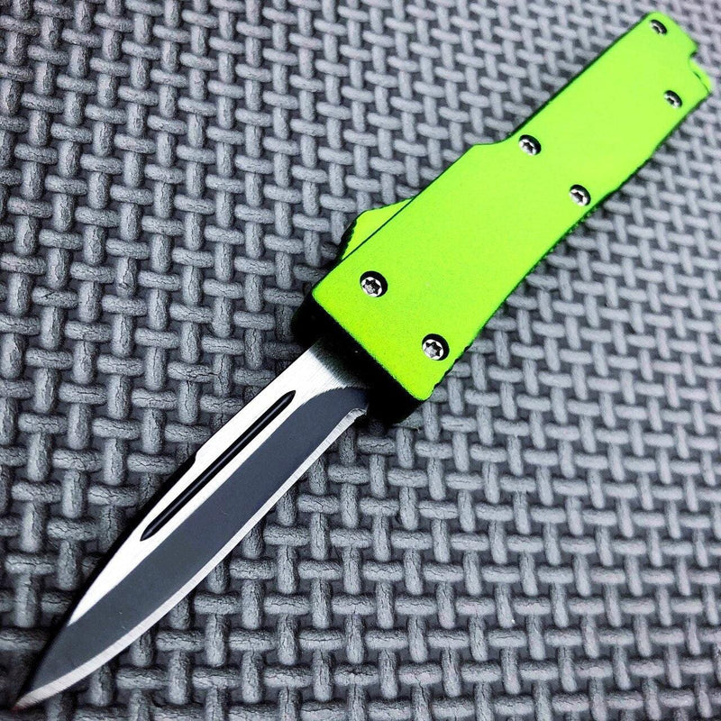 Everyday Carry Micro Wasp OTF Green - BLADE ADDICT