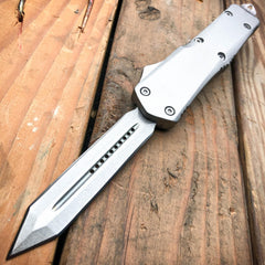 Tanto Spear Head OTF Silver - BLADE ADDICT