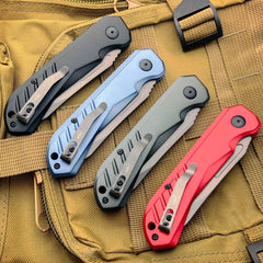Survival Military Hunting Switch Blade Pocket Knife - BLADE ADDICT