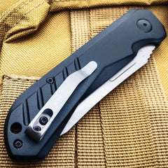 Survival Military Hunting Switch Blade Pocket Knife - BLADE ADDICT