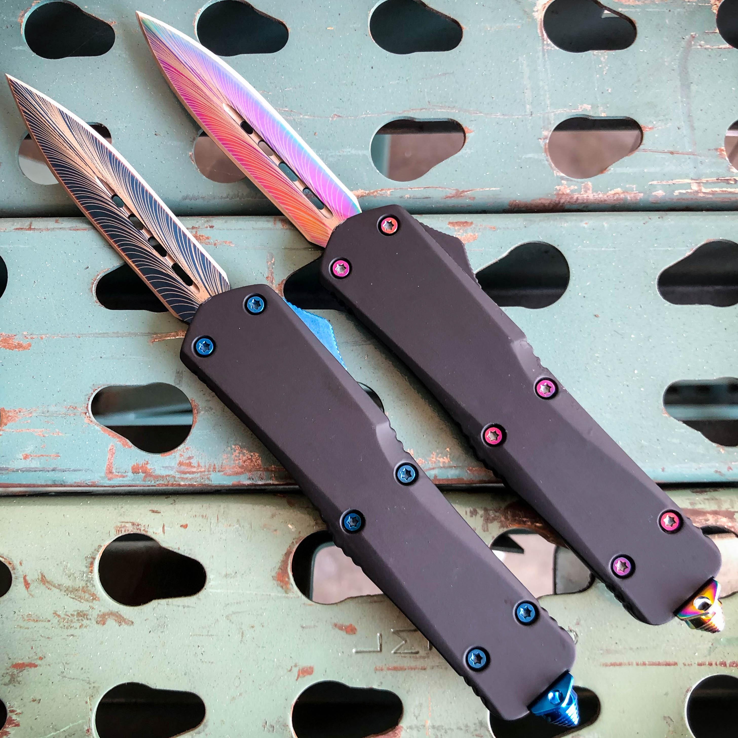 Viper Tec Chrome Knuckle OTF Pocket Knife