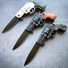 Revolver Spring Assisted Pocket Knife - BLADE ADDICT