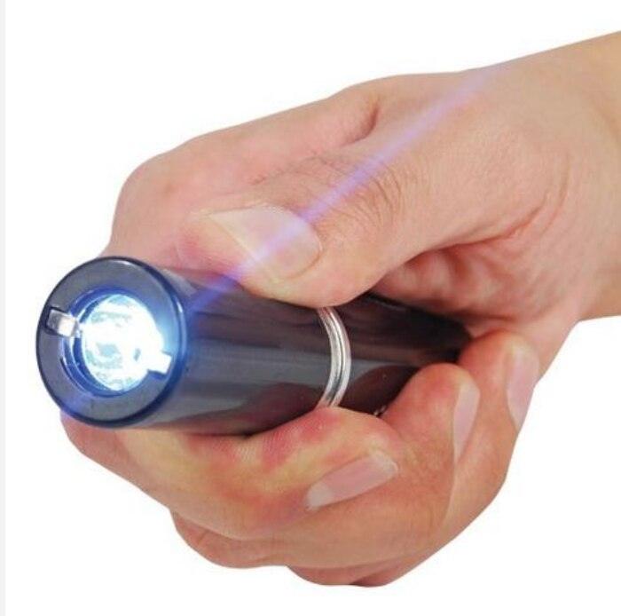 300 Million Volt Lipstick Stun Gun w/ LED Rechargeable Flashlight NEW - BLADE ADDICT